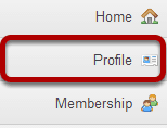 To access this tool, select Profile from the Tool Menu in Home.